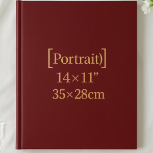 35x28cm Leatherette Cover Book