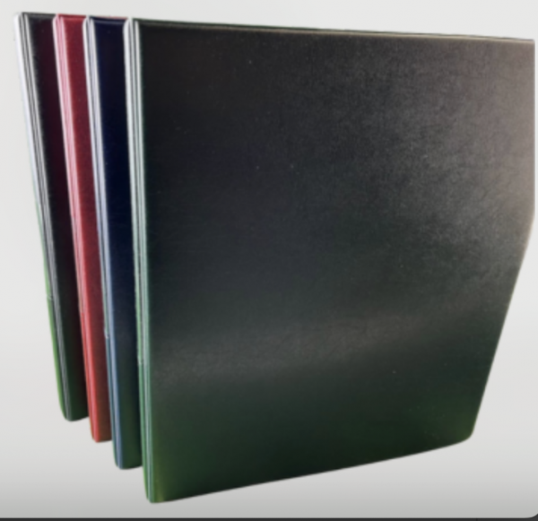 A3 portrait hardcover thesis binding in classic colours – MyThesis NZ